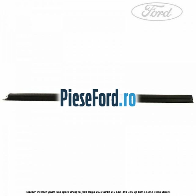 Cheder interior geam usa spate dreapta Ford Kuga 2013-2016 2.0 TDCi 4x4 180 cp T8MA, T8MB, T8MC diesel