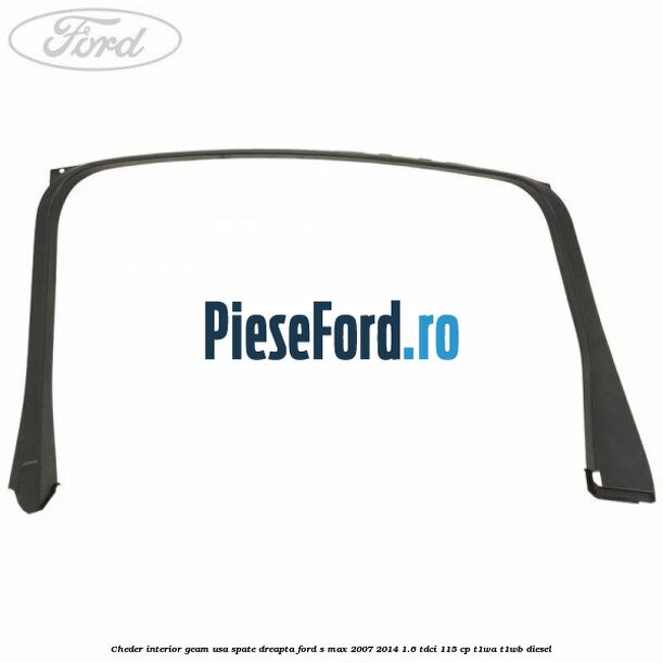 Cheder interior geam usa spate dreapta Ford S-Max 2007-2014 1.6 TDCi 115 cp T1WA, T1WB diesel