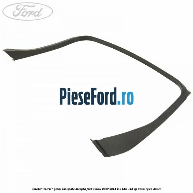 Cheder interior geam usa spate dreapta Ford S-Max 2007-2014 2.0 TDCi 115 cp KLWA, TYWA diesel