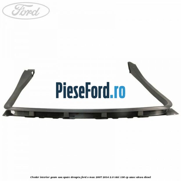 Cheder interior geam usa spate dreapta Ford S-Max 2007-2014 2.0 TDCi 136 cp AZWC, UKWA diesel