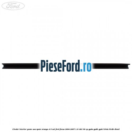 Cheder interior geam usa spate stanga 4/5 usi Ford Focus 2004-2007 1.6 TDCi 90 cp GPDA, GPDB, GPDC, HHDA, HHDB diesel