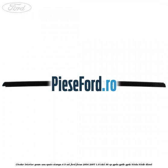 Cheder interior geam usa spate stanga 4/5 usi Ford Focus 2004-2007 1.6 TDCi 90 cp GPDA, GPDB, GPDC, HHDA, HHDB diesel