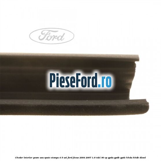 Cheder interior geam usa spate stanga 4/5 usi Ford Focus 2004-2007 1.6 TDCi 90 cp GPDA, GPDB, GPDC, HHDA, HHDB diesel