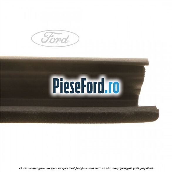 Cheder interior geam usa spate stanga 4/5 usi Ford Focus 2004-2007 2.0 TDCi 136 cp G6DA, G6DB, G6DD, G6DG diesel