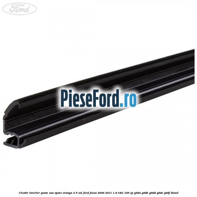 Cheder interior geam usa spate stanga 4/5 usi Ford Focus 2008-2011 1.6 TDCi 109 cp G8DA, G8DB, G8DD, G8DE, G8DF diesel