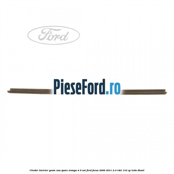 Cheder interior geam usa spate stanga 4/5 usi Ford Focus 2008-2011 2.0 TDCi 110 cp IXDA diesel