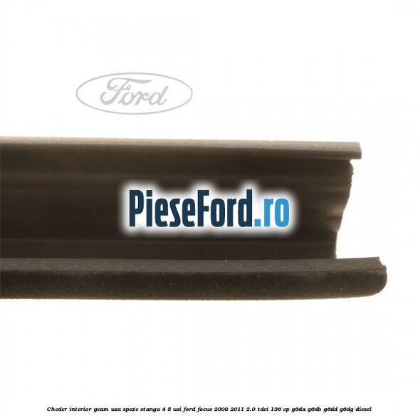 Cheder interior geam usa spate stanga 4/5 usi Ford Focus 2008-2011 2.0 TDCi 136 cp G6DA, G6DB, G6DD, G6DG diesel