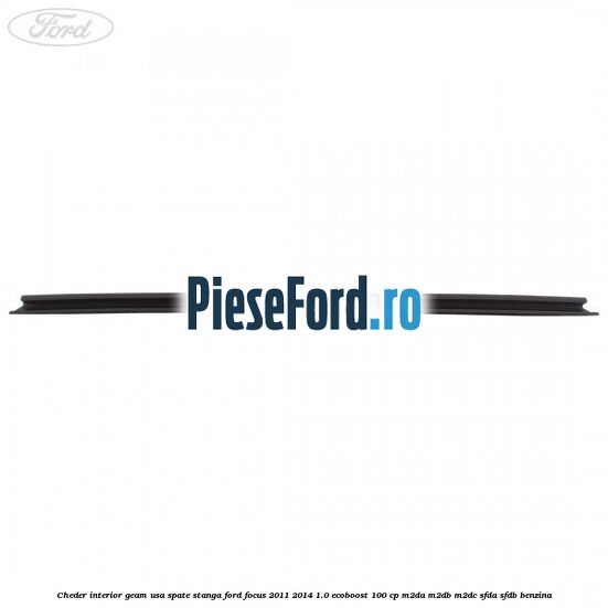 Cheder interior geam usa spate stanga Ford Focus 2011-2014 1.0 EcoBoost 100 cp M2DA, M2DB, M2DC, SFDA, SFDB benzina