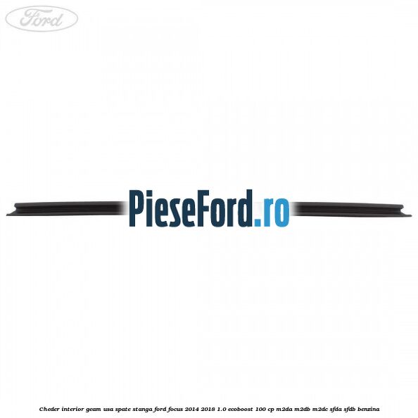 Cheder interior geam usa spate stanga Ford Focus 2014-2018 1.0 EcoBoost 100 cp M2DA, M2DB, M2DC, SFDA, SFDB benzina