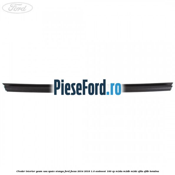 Cheder interior geam usa spate stanga Ford Focus 2014-2018 1.0 EcoBoost 100 cp M2DA, M2DB, M2DC, SFDA, SFDB benzina