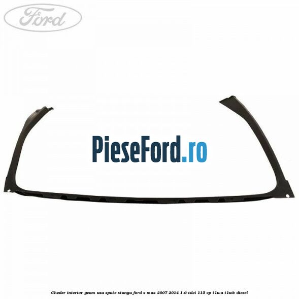 Cheder interior geam usa spate stanga Ford S-Max 2007-2014 1.6 TDCi 115 cp T1WA, T1WB diesel