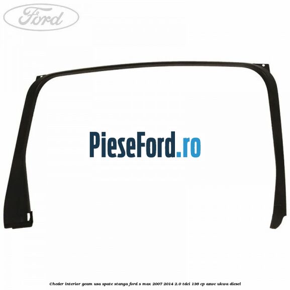 Cheder interior geam usa spate stanga Ford S-Max 2007-2014 2.0 TDCi 136 cp AZWC, UKWA diesel