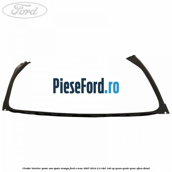 Cheder interior geam usa spate stanga Ford S-Max 2007-2014 2.0 TDCi 140 cp QXWA, QXWB, QXWC, UFWA diesel