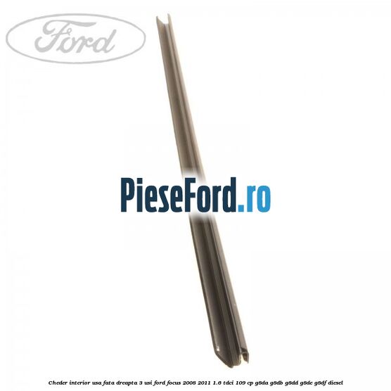 Cheder interior usa fata dreapta 3 usi Ford Focus 2008-2011 1.6 TDCi 109 cp G8DA, G8DB, G8DD, G8DE, G8DF diesel