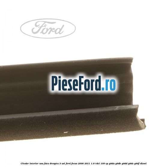 Cheder interior usa fata dreapta 3 usi Ford Focus 2008-2011 1.6 TDCi 109 cp G8DA, G8DB, G8DD, G8DE, G8DF diesel