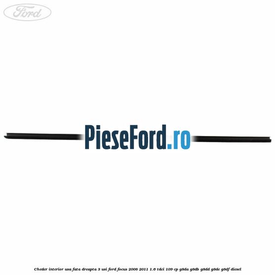 Cheder interior usa fata dreapta 3 usi Ford Focus 2008-2011 1.6 TDCi 109 cp G8DA, G8DB, G8DD, G8DE, G8DF diesel