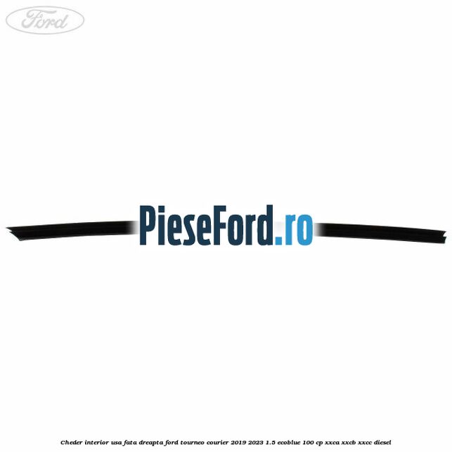Cheder interior usa fata dreapta Ford Tourneo Courier 2019-2023 1.5 EcoBlue 100 cp XXCA, XXCB, XXCC diesel