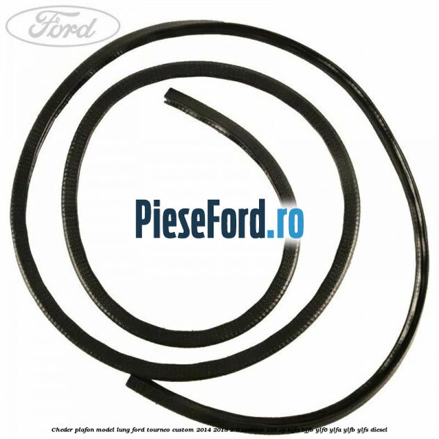 Cheder plafon model lung Ford Tourneo Custom 2014-2018 2.0 EcoBlue 105 cp BJFA, BJFB, YLF6, YLFA, YLFB, YLFS diesel