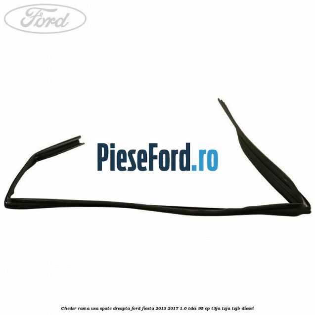 Cheder rama usa spate dreapta Ford Fiesta 2013-2017 1.6 TDCi 95 cp T3JA, TZJA, TZJB diesel