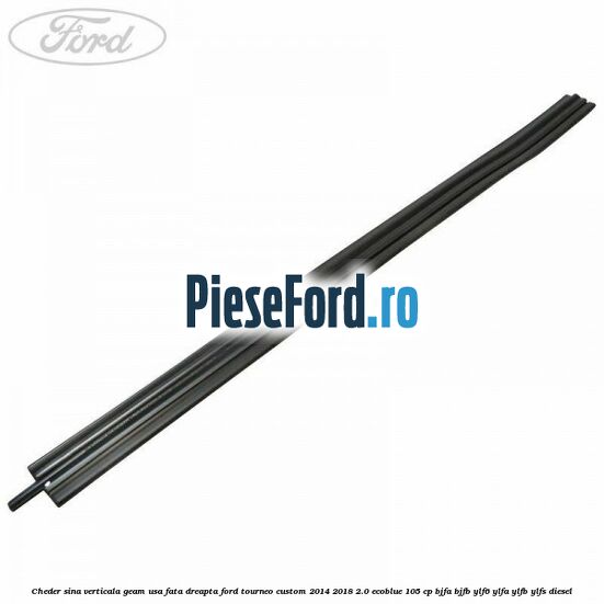 Cheder sina verticala geam usa fata dreapta Ford Tourneo Custom 2014-2018 2.0 EcoBlue 105 cp BJFA, BJFB, YLF6, YLFA, YLFB, YLFS diesel