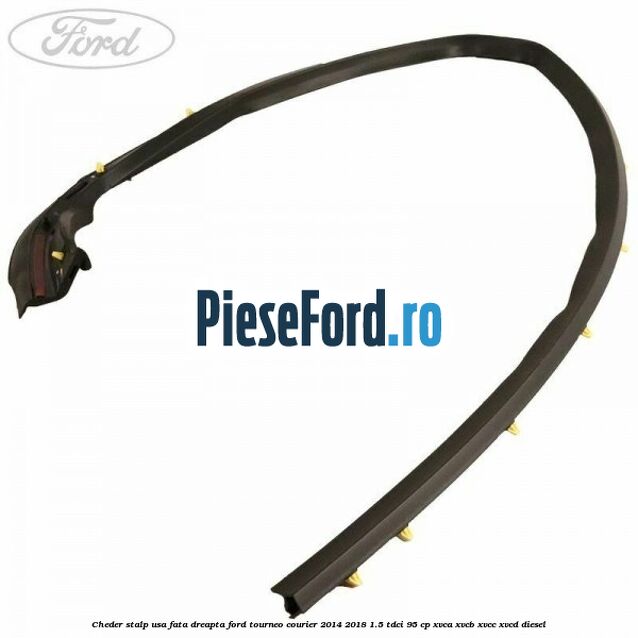 Cheder stalp usa fata dreapta Ford Tourneo Courier 2014-2018 1.5 TDCi 95 cp XVCA, XVCB, XVCC, XVCD diesel