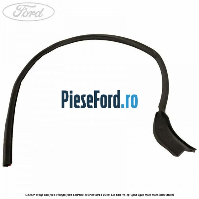 Cheder stalp usa fata stanga Ford Tourneo Courier 2014-2018 1.5 TDCi 75 cp UGCA, UGCB, XUCC, XUCD, XUCE diesel