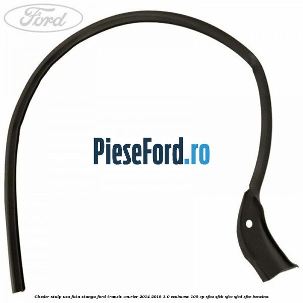 Cheder stalp usa fata stanga Ford Transit Courier 2014-2018 1.0 EcoBoost 100 cp SFCA, SFCB, SFCC, SFCD, SFCE benzina