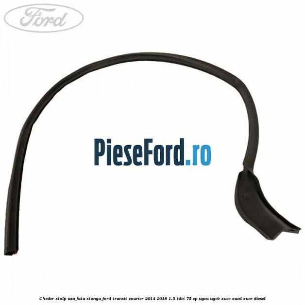 Cheder stalp usa fata stanga Ford Transit Courier 2014-2018 1.5 TDCi 75 cp UGCA, UGCB, XUCC, XUCD, XUCE diesel