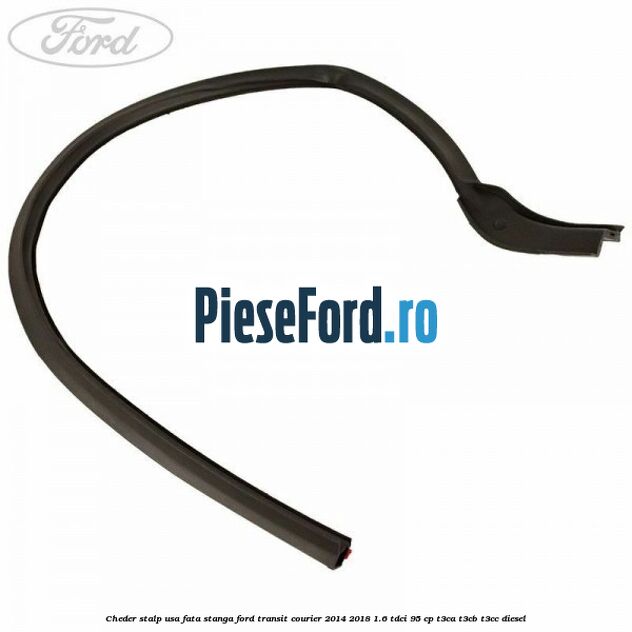 Cheder stalp usa fata stanga Ford Transit Courier 2014-2018 1.6 TDCi 95 cp T3CA, T3CB, T3CC diesel
