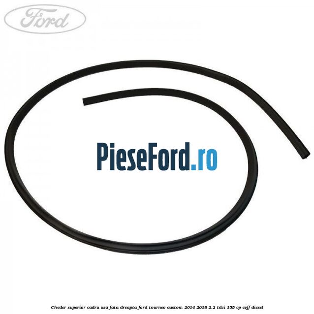 Cheder superior cadru usa fata dreapta Ford Tourneo Custom 2014-2018 2.2 TDCi 155 cp CVFF diesel