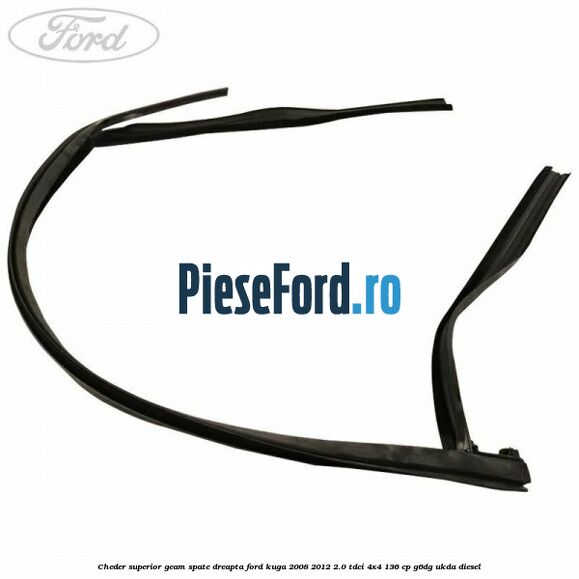 Cheder superior geam spate dreapta Ford Kuga 2008-2012 2.0 TDCi 4x4 136 cp G6DG, UKDA diesel