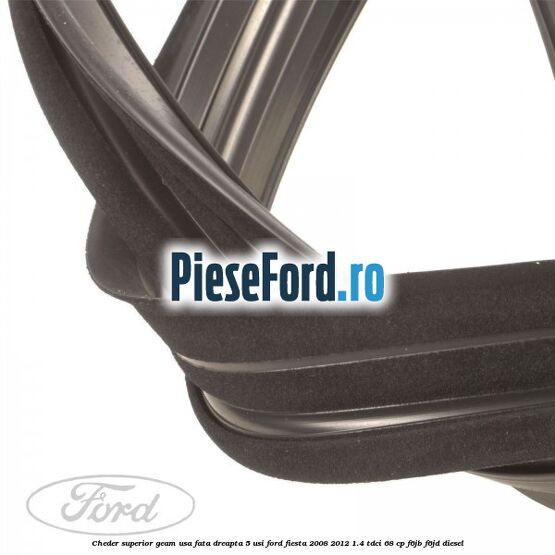 Cheder superior geam usa fata dreapta 5 usi Ford Fiesta 2008-2012 1.4 TDCi 68 cp F6JB, F6JD diesel