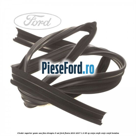 Cheder superior geam usa fata dreapta 5 usi Ford Fiesta 2013-2017 1.0 65 cp XMJA, XMJB, XMJC, XMJD benzina