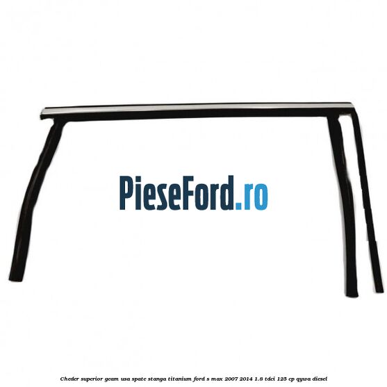 Cheder superior geam usa spate stanga titanium Ford S-Max 2007-2014 1.8 TDCi 125 cp QYWA diesel