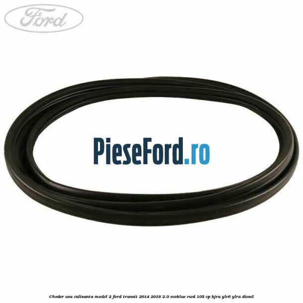 Cheder usa culisanta model 2 Ford Transit 2014-2018 2.0 EcoBlue RWD 105 cp BJRA, YLR6, YLRA diesel