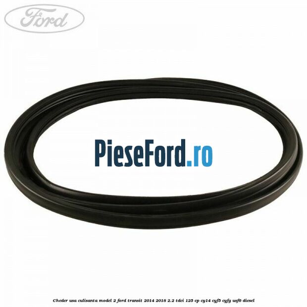 Cheder usa culisanta model 2 Ford Transit 2014-2018 2.2 TDCi 125 cp CY14, CYF5, CYFG, USF6 diesel