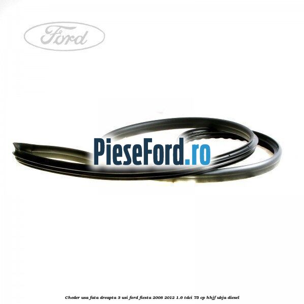 Cheder usa fata dreapta 3 usi Ford Fiesta 2008-2012 1.6 TDCi 75 cp HHJF, UBJA diesel