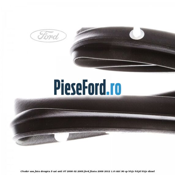 Cheder usa fata dreapta 5 usi anii 07/2008-02/2009 Ford Fiesta 2008-2012 1.6 TDCi 90 cp HHJC, HHJD, HHJE diesel