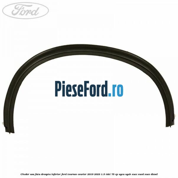 Cheder usa fata dreapta inferior Ford Tourneo Courier 2019-2023 1.5 TDCi 75 cp UGCA, UGCB, XUCC, XUCD, XUCE, diesel