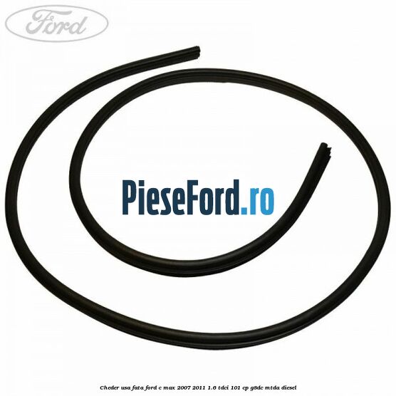 Cheder usa fata Ford C-Max 2007-2011 1.6 TDCi 101 cp G8DC, MTDA diesel