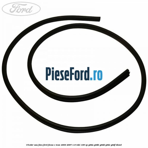 Cheder usa fata Ford Focus C-Max 2003-2007 1.6 TDCi 109 cp G8DA, G8DB, G8DD, G8DE, G8DF diesel