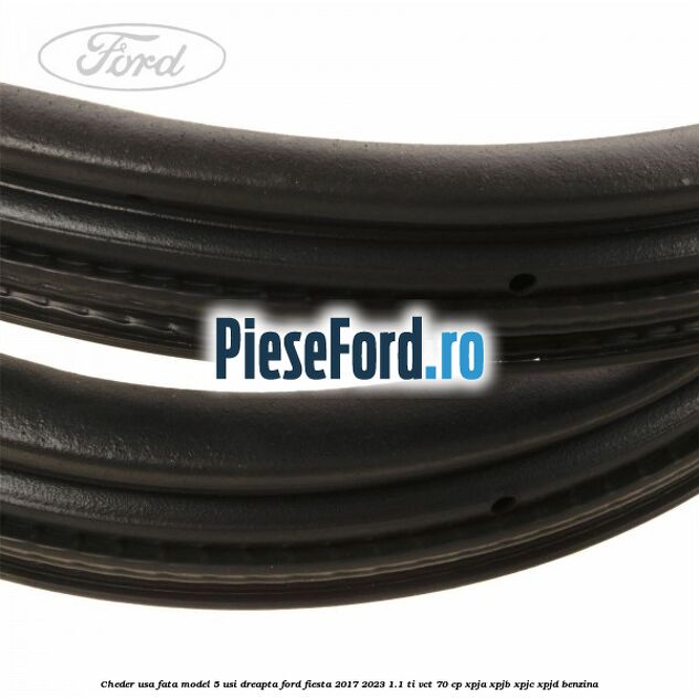 Cheder usa fata model 5 usi dreapta Ford Fiesta 2017-2023 1.1 Ti-VCT 70 cp XPJA, XPJB, XPJC, XPJD benzina
