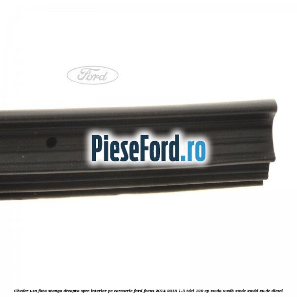 Cheder usa fata stanga-dreapta, spre interior pe caroserie Ford Focus 2014-2018 1.5 TDCi 120 cp XWDA, XWDB, XWDC, XWDD, XWDE diesel