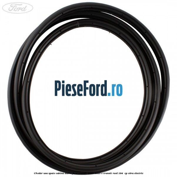 Cheder usa spate cabina dubla Ford Transit 2019-2023 E-TRANSIT RWD 184  cp C0RA electric