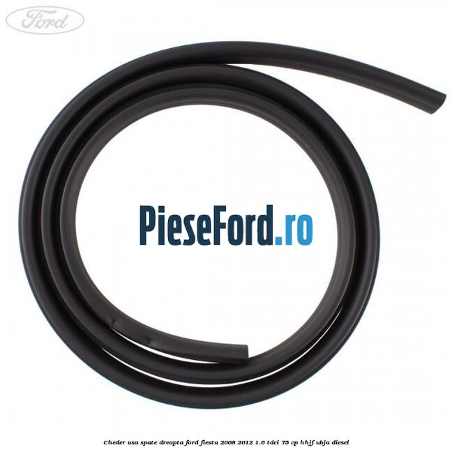 Cheder usa spate dreapta Ford Fiesta 2008-2012 1.6 TDCi 75 cp HHJF, UBJA diesel