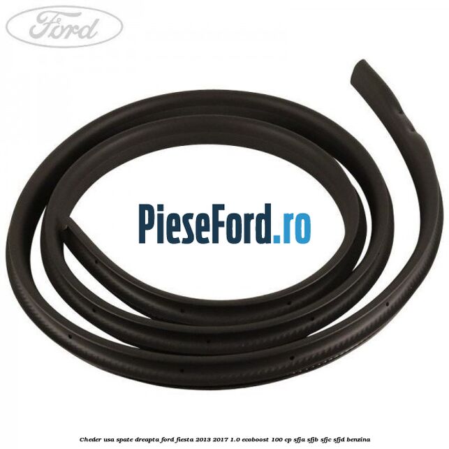 Cheder usa spate dreapta Ford Fiesta 2013-2017 1.0 EcoBoost 100 cp SFJA, SFJB, SFJC, SFJD benzina
