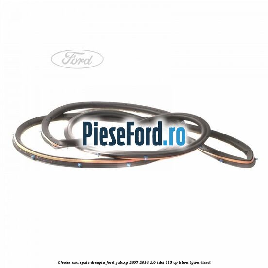 Cheder usa spate dreapta Ford Galaxy 2007-2014 2.0 TDCi 115 cp KLWA, TYWA diesel