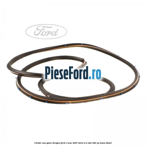 Cheder usa spate dreapta Ford S-Max 2007-2014 2.2 TDCi 200 cp KNWA diesel