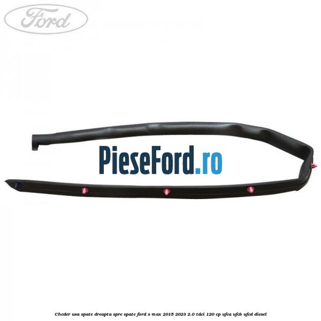 Cheder usa spate dreapta spre spate Ford S-Max 2015-2023 2.0 TDCi 120 cp Cheder usa spate dreapta spre spate Ford S-Max 2015-2023 2.0 TDCi 120 cp UFCA, UFCB, UFCD diesel