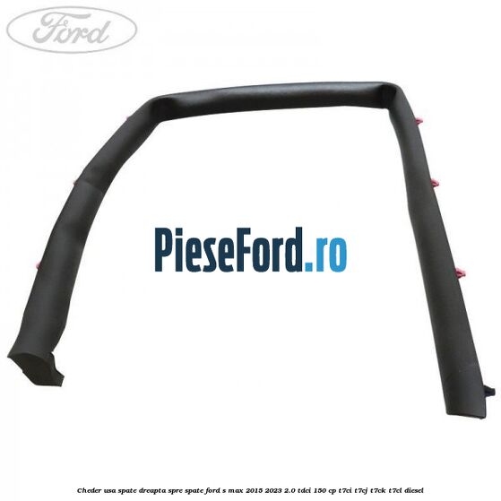 Cheder usa spate dreapta spre spate Ford S-Max 2015-2023 2.0 TDCi 150 cp T7CI, T7CJ, T7CK, T7CL diesel